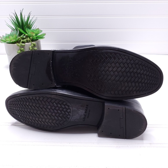 Cole Haan Harrington Knee High Riding Boots Sz 8 - Picture 7 of 8